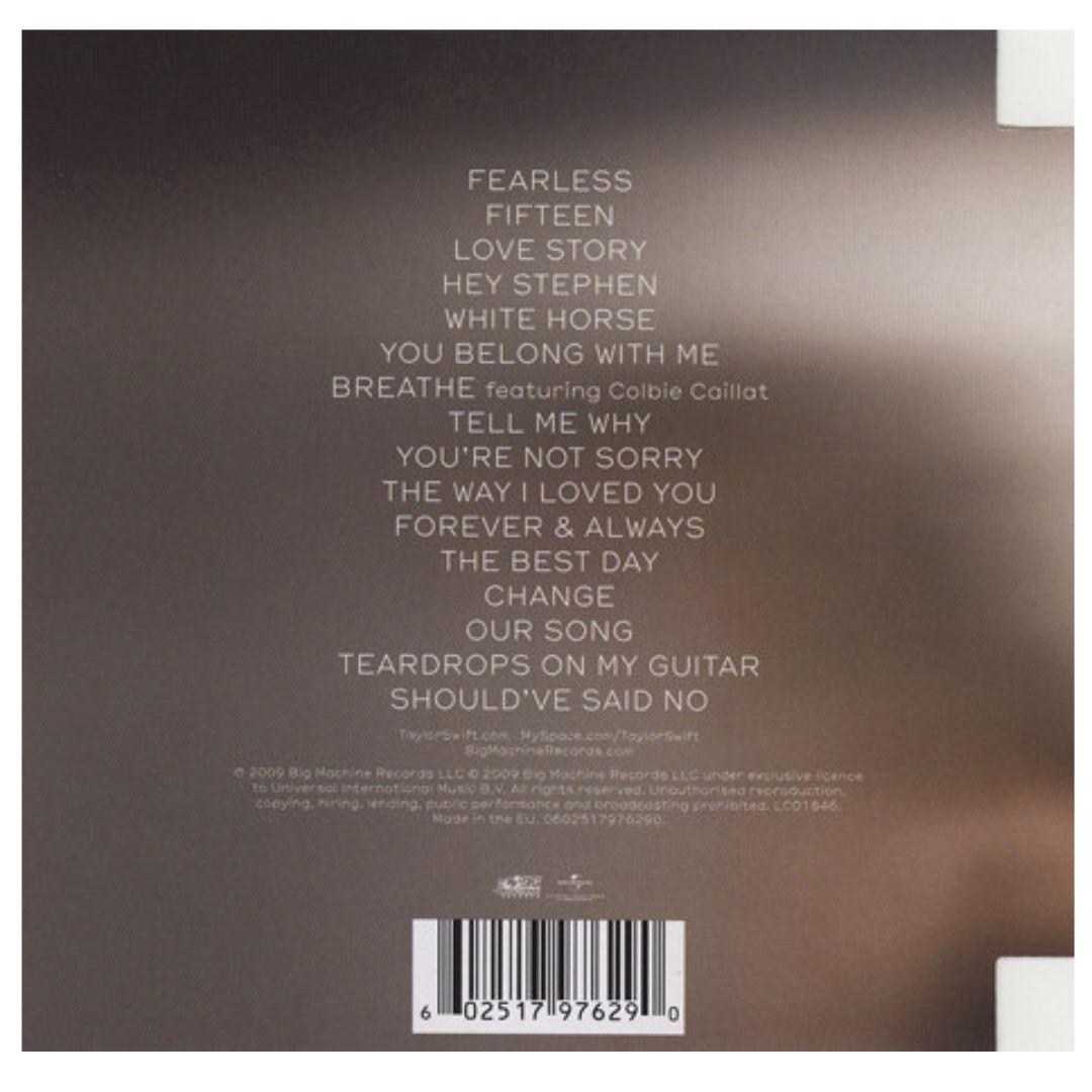 TAYLOR SWIFT - FEARLESS | CD