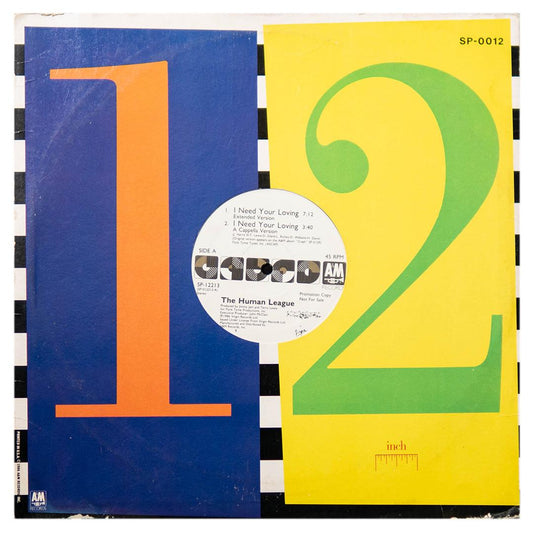 HUMAN LEAGUE - I NEED YOUR LOVING | 12" MAXI SINGLE USADO