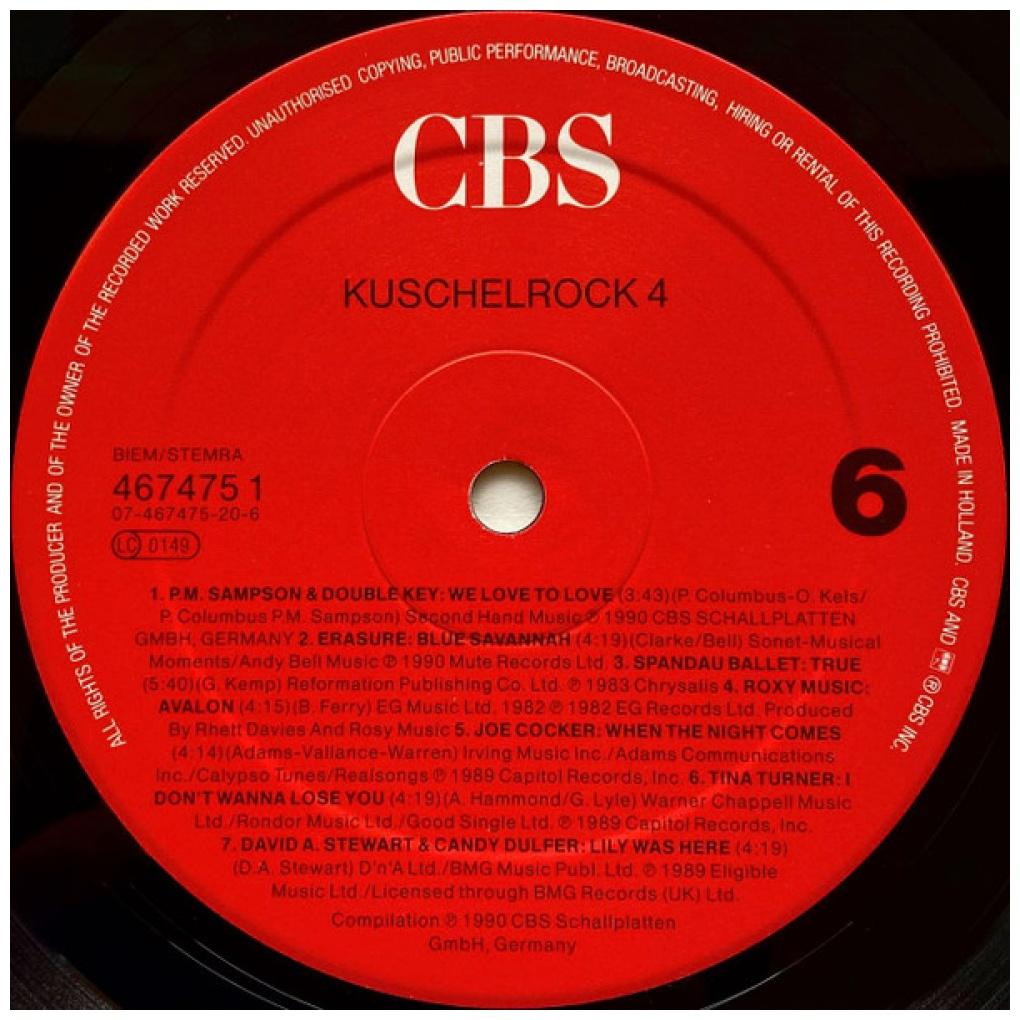 KUSCHELROCK 4 - VARIOUS ARTISTS (3LP) | VINILO USADO