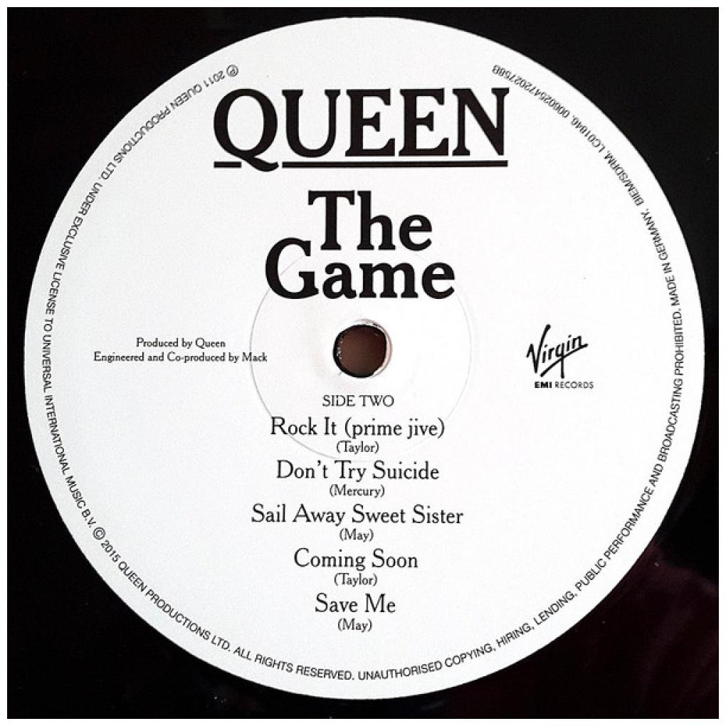 QUEEN - THE GAME | VINILO
