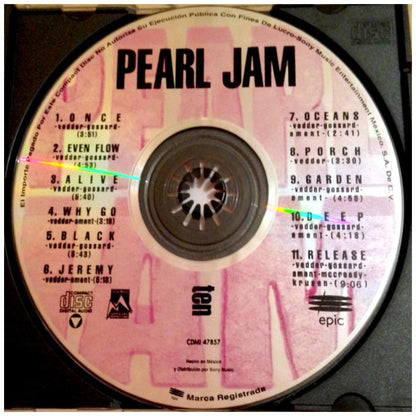 PEARL JAM - TEN | CD