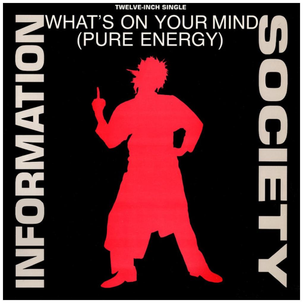 INFORMATION SOCIETY - WHAT'S ON YOUR MIND | 12'' MAXI SINGLE USADO