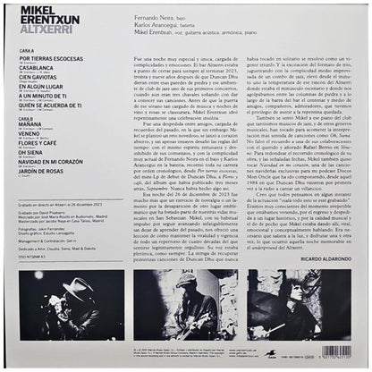 MIKEL ERENTXUN - ALTXERRI | VINILO