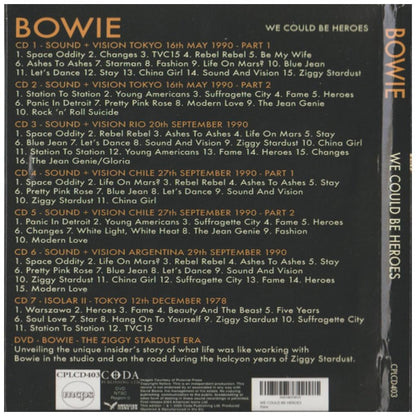 DAVID BOWIE - WE COULD BE HEROES (7CD+DVD) | CD