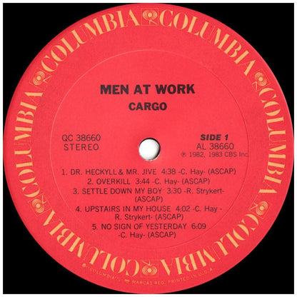 MEN AT WORK - CARGO | VINILO USADO