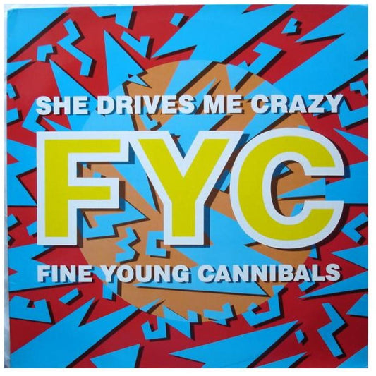 FINE YOUNG CANNIBALS - SHE DRIVES ME CRAZY | 12'' MAXI SINGLE USADO