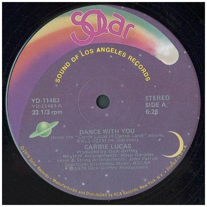 CARRIE LUCAS - DANCE WITH YOU | 12'' MAXI SINGLE USADO