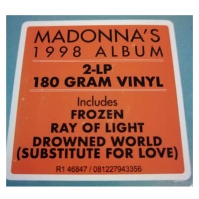 MADONNA - RAY OF LIGHT (2LP) | VINILO