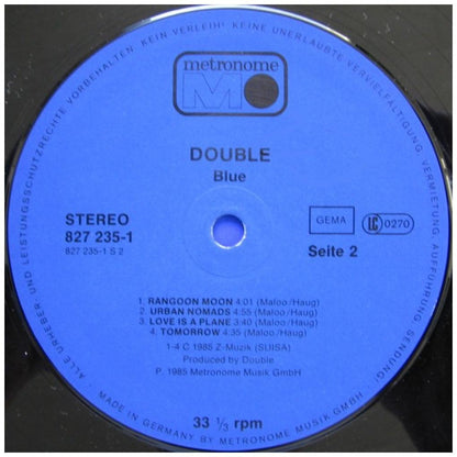 DOUBLE - BLUE | VINILO USADO