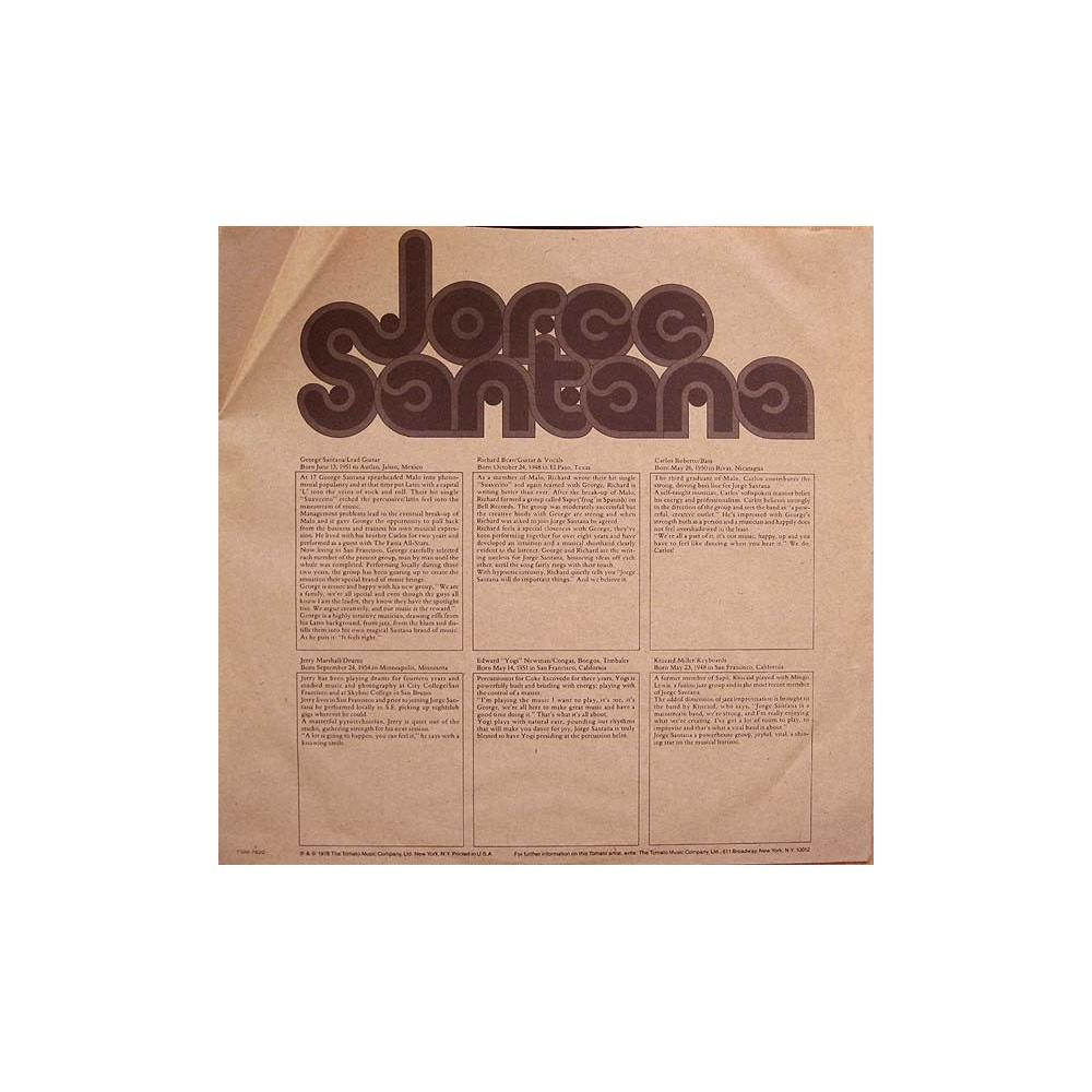 JORGE SANTANA  - JORGE SANTANA  | VINILO USADO
