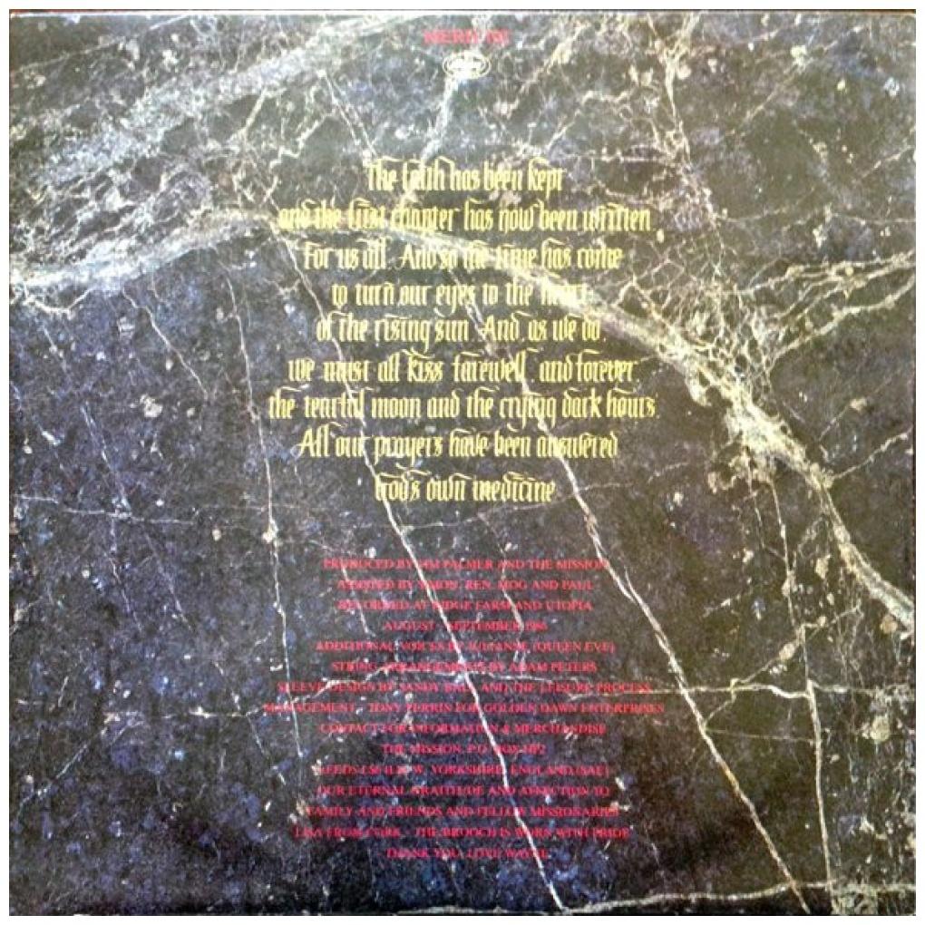THE MISSION - GODS OWN MEDICINE | VINILO USADO