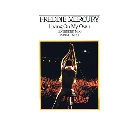 FREDDIE MERCURY - LIVING IN MY OWN (EXTENDED MIX) (PROMO COPY) | VINILO USADO