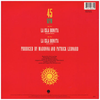 MADONNA - LA ISLA BONITA | 12'' MAXI SINGLE USADO
