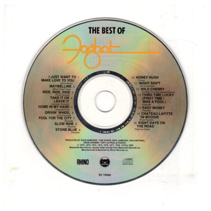 FOGHAT - BEST OF | CD