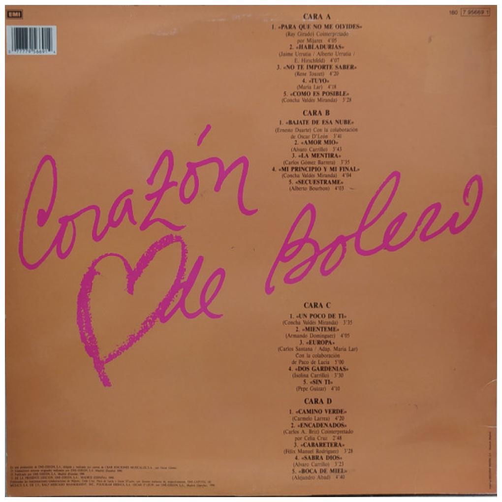 DYANGO - CORAZON DE BOLERO | VINILO USADO