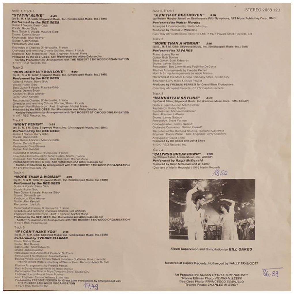 SATURDAY NIGHT FEVER - O.S.T. (2LP) | VINILO USADO