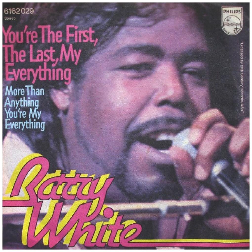 BARRY WHITE - YOU'RE THE FIRST, THE LAST, MY EVERYTHING | 7" SINGLE USADO
