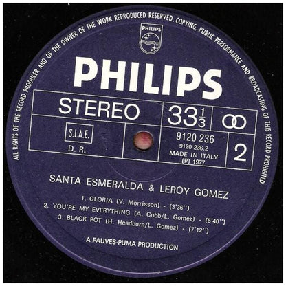 SANTA ESPERALDA ft. LEROY GOMEZ - DON'T LET ME BE MISUNDERSTOOD | VINILO USADO