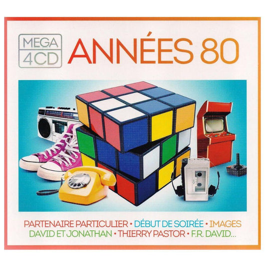 MEGA ANN"ES 80 - VARIOUS 80"S ANN"ES HITS (4CD) | CD