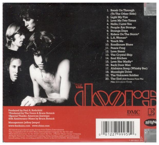 DOORS - THE VERY BEST OF  | CD
