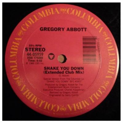 GREGORY ABBOTT - SHAKE YOU DOWN | 12" MAXI SINGLE VINILO
