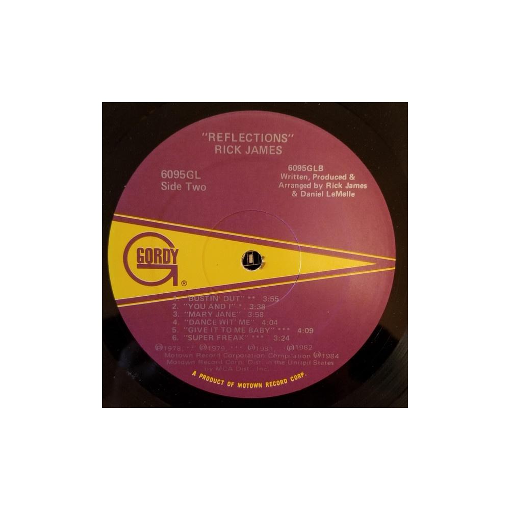 RICK JAMES - REFLECTIONS: GREATEST HITS (INC. POSTER) | VINILO USADO