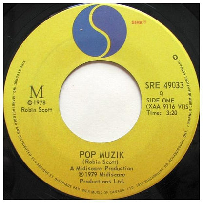 M - POP MUSIK | 7" SINGLE VINILO USADO