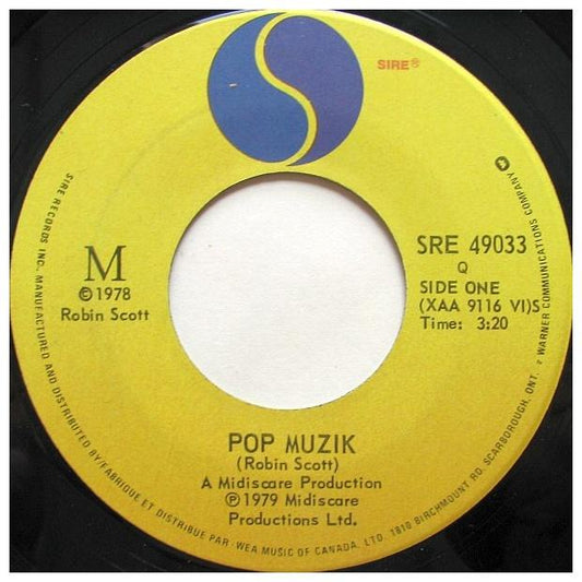 M - POP MUSIK | 7" SINGLE VINILO USADO
