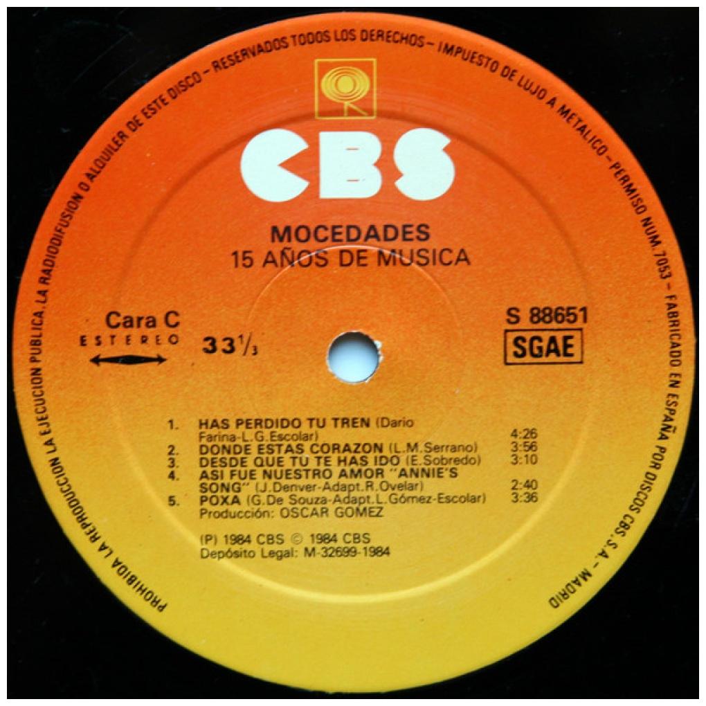 MOCEDADES - 15 AÑOS DE MUSICA (2LP) | VINILO USADO