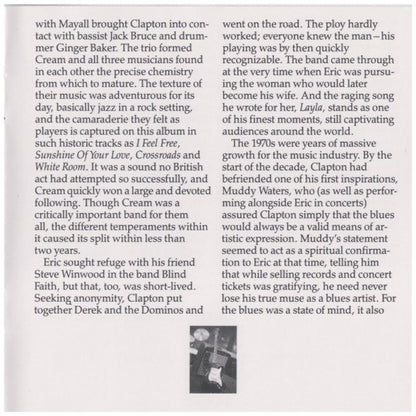 ERIC CLAPTON - CREAM OF ERIC CLAPTON | CD