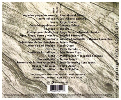 MERCEDES SOSA - CANTORA | CD