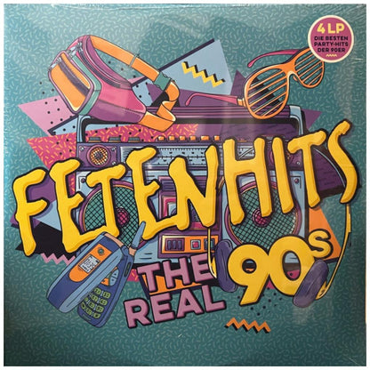 THE REAL 90'S - FETENHITS - THE REAL 90'S (4LP) | VINILO
