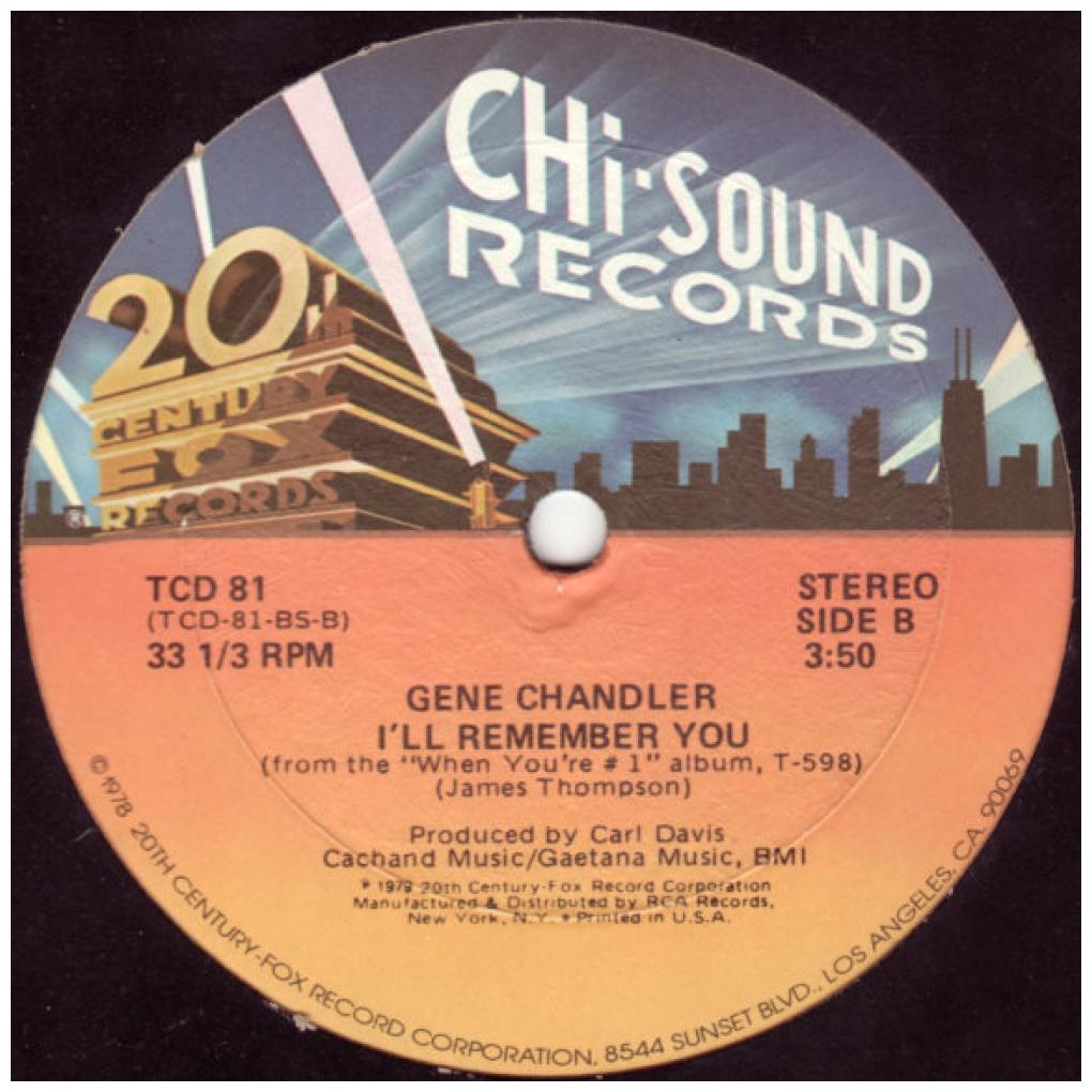 GENE CHANDLER - WHEN YOU ARE #1 | 12'' MAXI SINGLE USADO