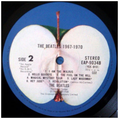THE BEATLES - 1967-1970 (2LP) (JAPAN EDITION) (THE BLUE ALBUM) | VINILO USADO