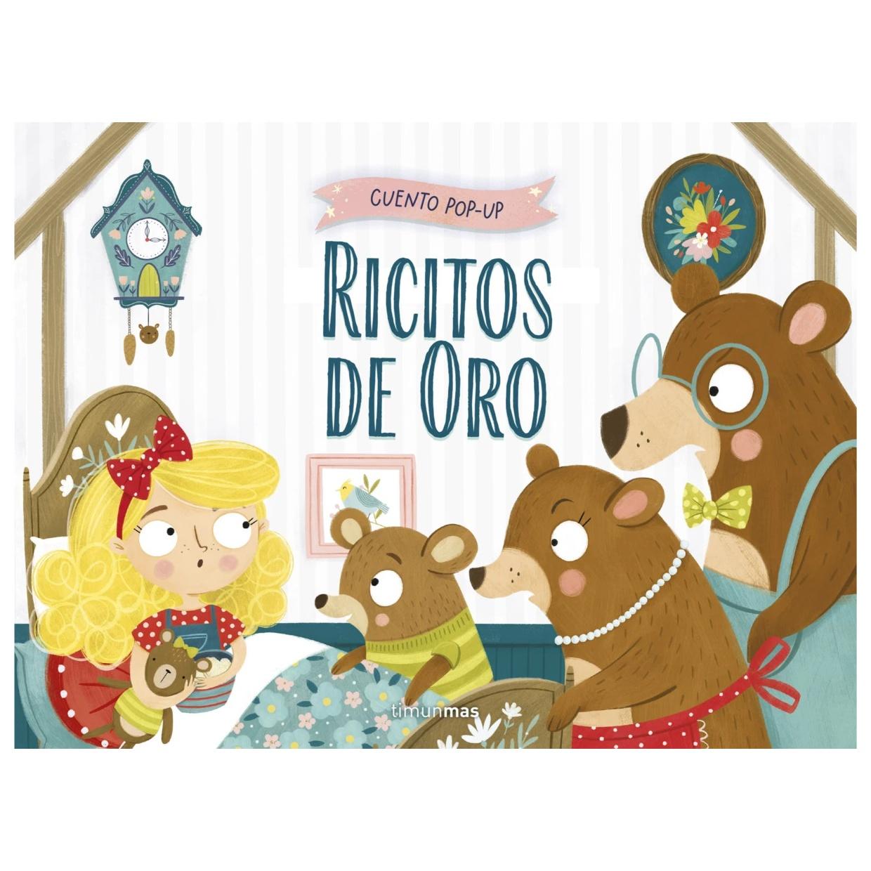 RICITOS DE ORO. CUENTO POP-UP (CARTONÉ) - SAMARA HARDY | LIBRO