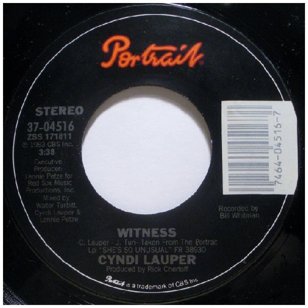 CYNDI LAUPER - SHE BOP | 7" SINGLE USADO