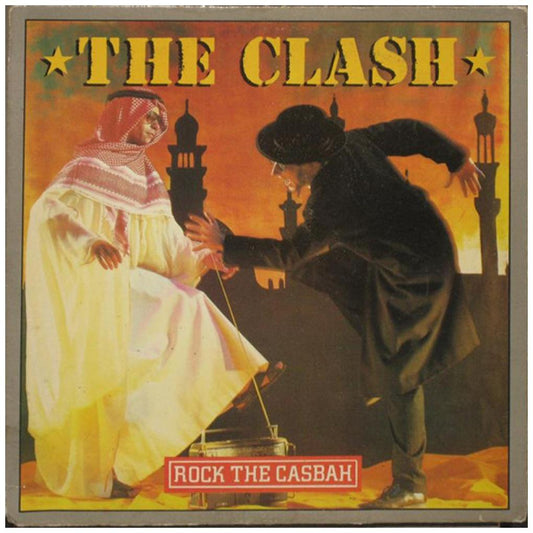THE CLASH - ROCK THE CASBAH/MUSTAPHA DANCE | 12'' MAXI SINGLE USADO