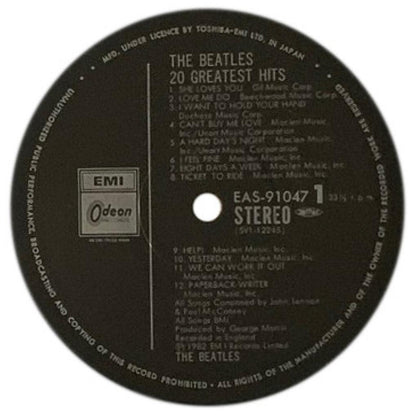 THE BEATLES - 20 GREATEST HITS (JAPAN EDITION) | VINILO USADO
