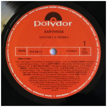 EARTHRISE - SALVAR LA TIERRA-VARIOS ARTISTAS | VINILO USADO