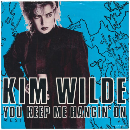 KIM WILDE - YOU KEEP ME HANGIN' ON | 7" SINGLE USADO