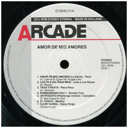 AMOR DE MIS AMORES - VARIOUS ARTIST | VINILO USADO