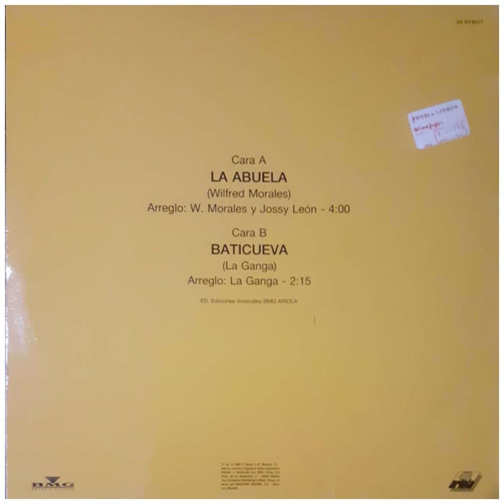 WILFRED Y LA GANGA - LA ABUELA | 12" MAXI SINGLE VINILO USADO