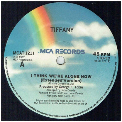 TIFFANY - I THINK WE'RE ALONE NOW | 12'' MAXI SINGLE USADO