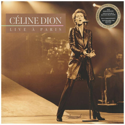 CELINE DION - LIVE A PARIS (2LP/GOLDEN TAN VINYL/140G) | VINILO