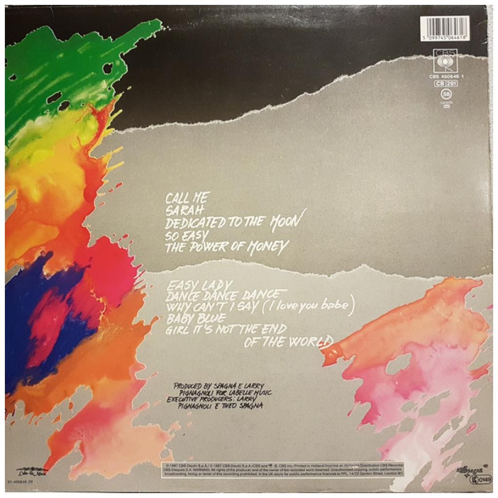 SPAGNA - DEDICATED TO THE MOON | VINILO USADO