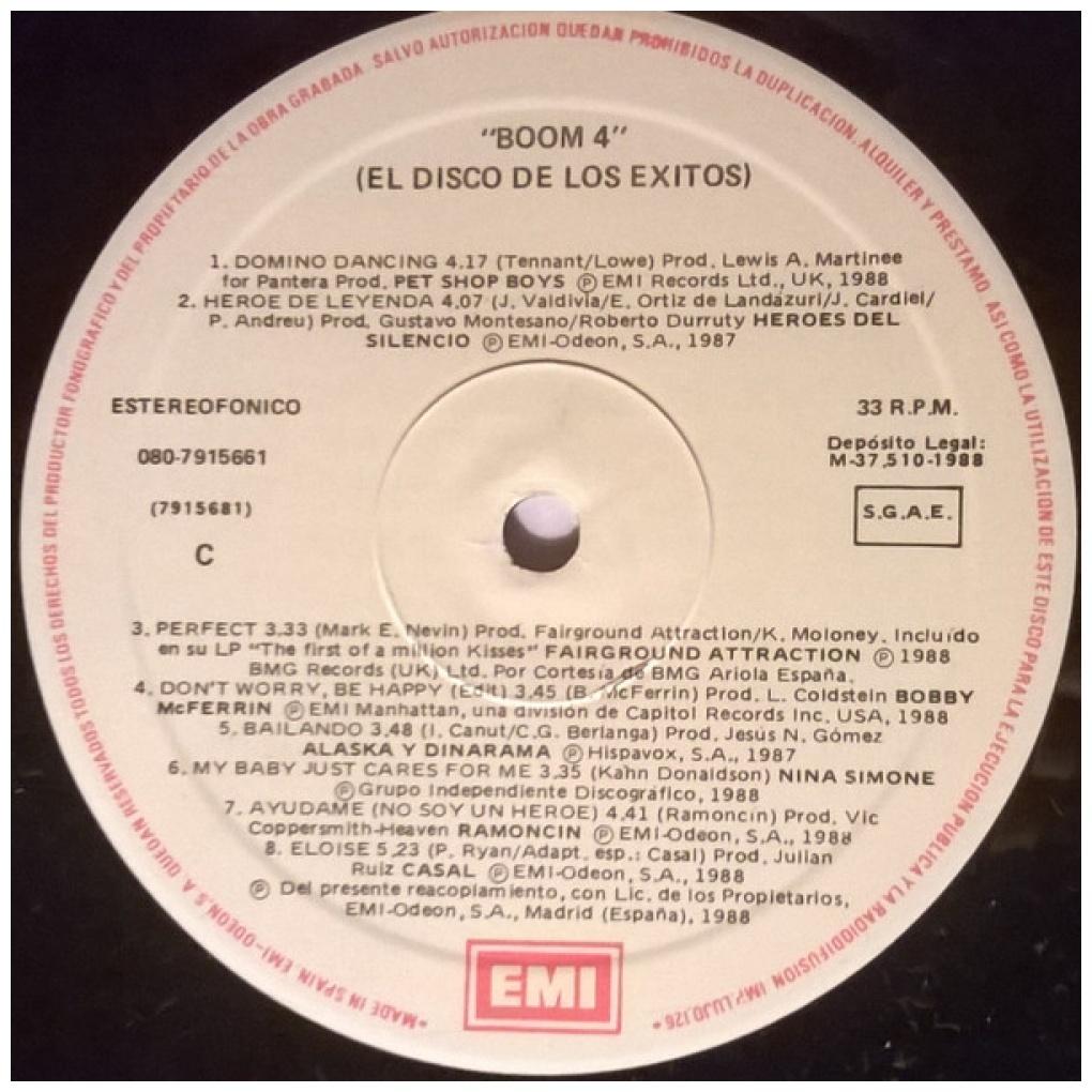 ! BOOM ¡ - 30 EXITOS (2LP) | VINILO USADO