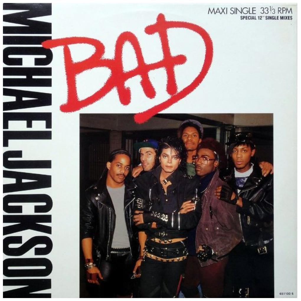 MICHAEL JACKSON - BAD | 12'' MAXI SINGLE USADO