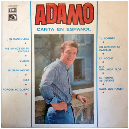 ADAMO - CANTA EN ESPAÑOL | VINILO USADO