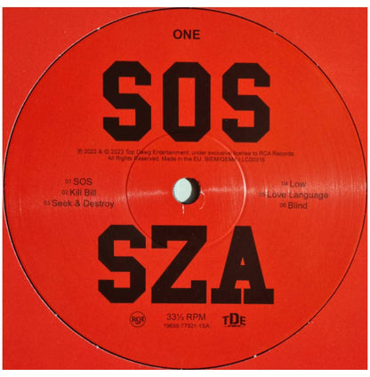 SZA - SOS (2LP) | VINILO