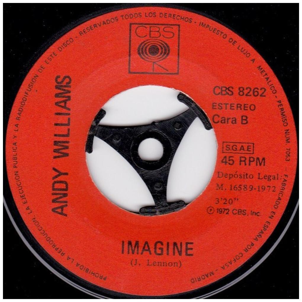 ANDY WILLIAMS - TEMA DE AMOR DE LA PELÍCULA "EL PADRINO" (AMOR HÁBLAME DULCEMENTE) | 7" SINGLE USADO